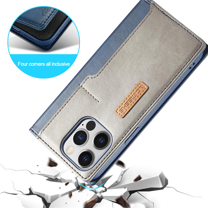 LC.IMEEKE Wallet Kickstand Magnetic Buckle Phone Case