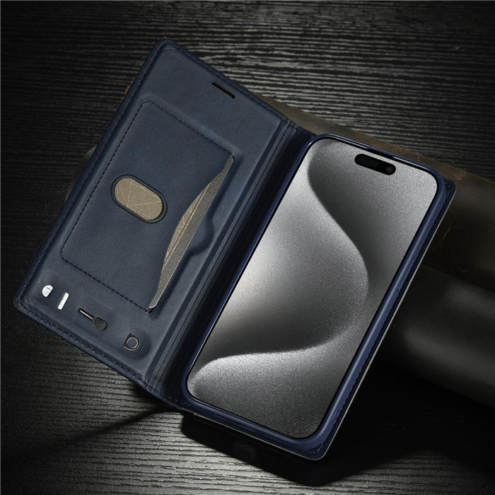 LC.IMEEKE Wallet Kickstand Magnetic Buckle Phone Case