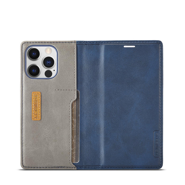 LC.IMEEKE Wallet Kickstand Magnetic Buckle Phone Case