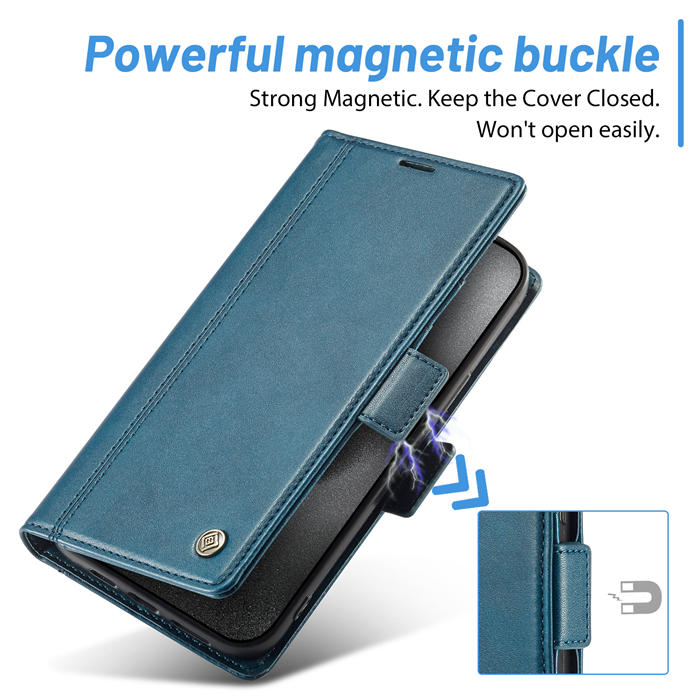 LC.IMEEKE Wallet Kickstand Magnetic Buckle Phone Case