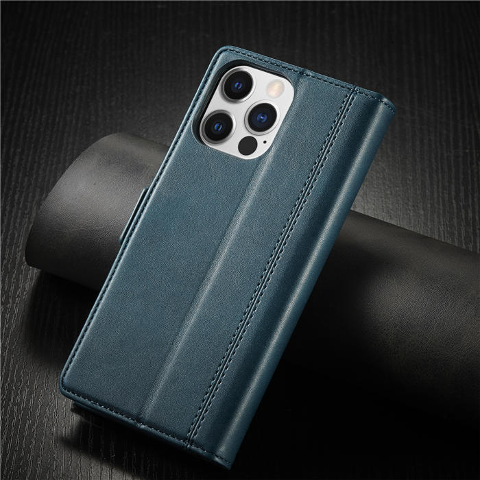 LC.IMEEKE Wallet Kickstand Magnetic Buckle Phone Case