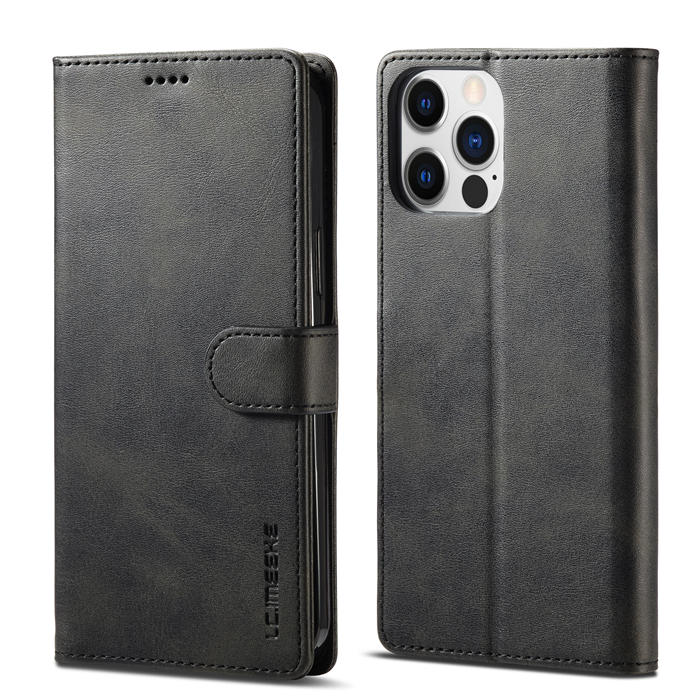 LC.IMEEKE Wallet Kickstand Magnetic Buckle Phone Case