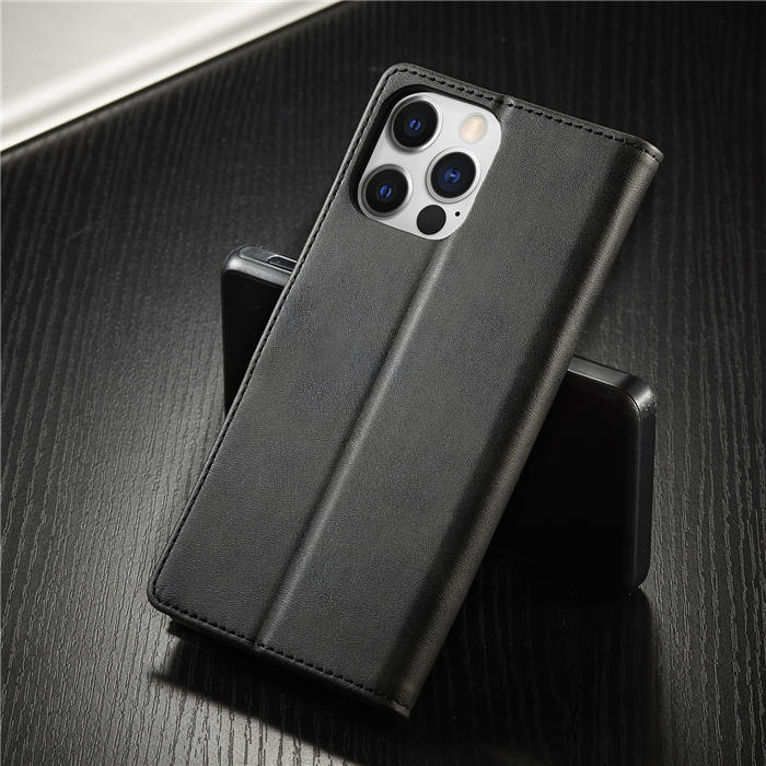 LC.IMEEKE Wallet Kickstand Magnetic Buckle Phone Case