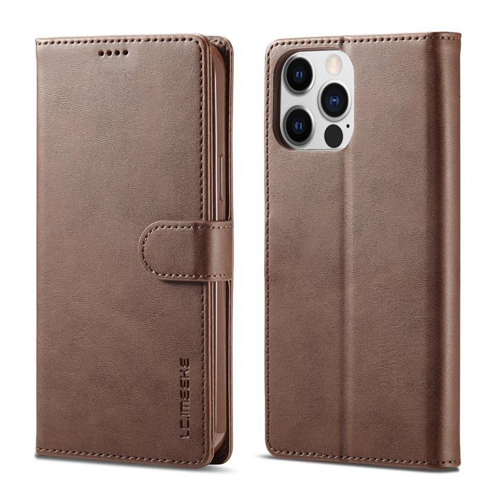 LC.IMEEKE Wallet Kickstand Magnetic Buckle Phone Case