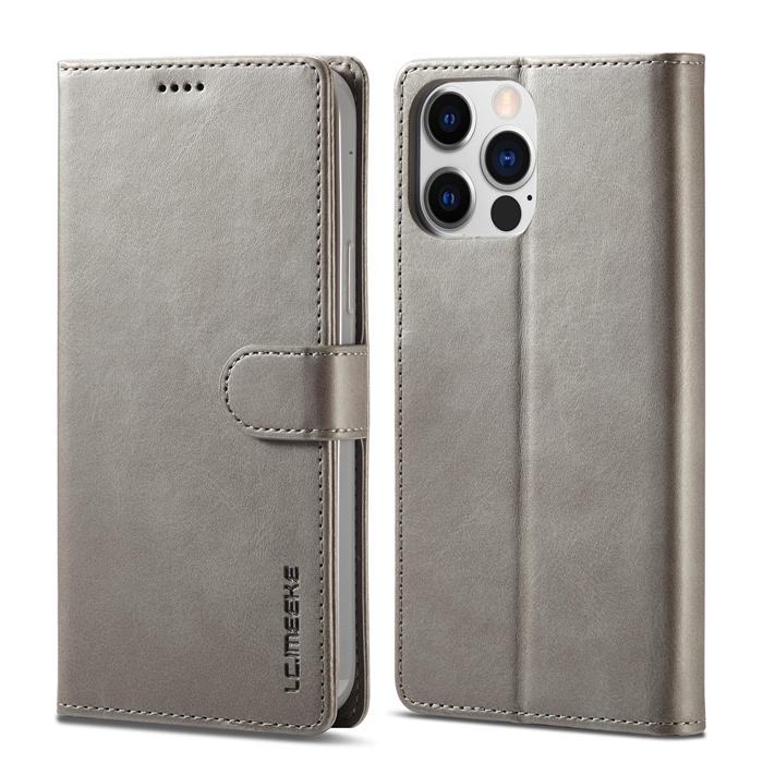 LC.IMEEKE Wallet Kickstand Magnetic Buckle Phone Case