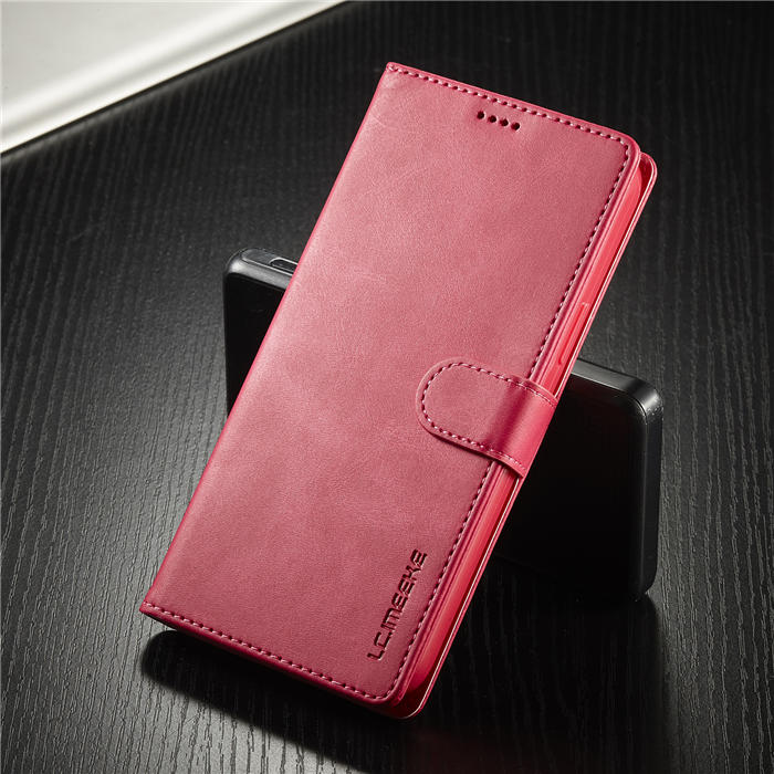 LC.IMEEKE Wallet Kickstand Magnetic Buckle Phone Case