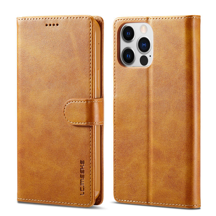 LC.IMEEKE Wallet Kickstand Magnetic Buckle Phone Case