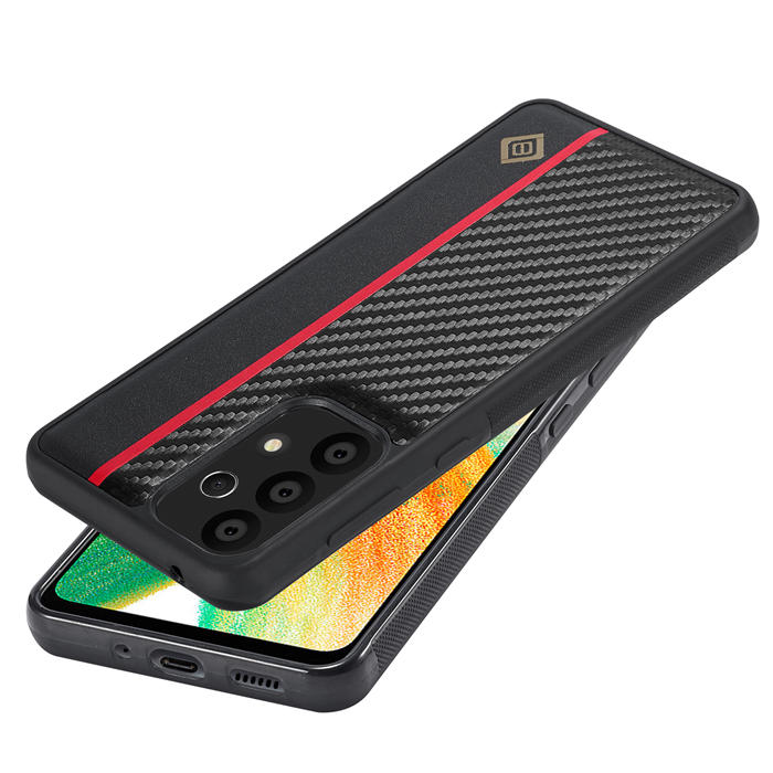 LC.IMEEKE Samsung Galaxy A13 4G Carbon Fiber Texture Phone Cover