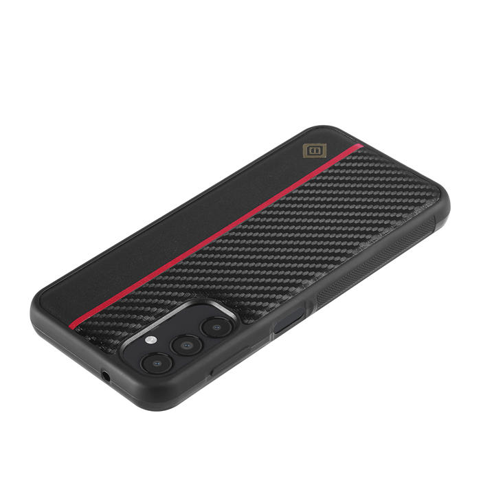 LC.IMEEKE Samsung Galaxy A14 5G Carbon Fiber Texture Phone Cover