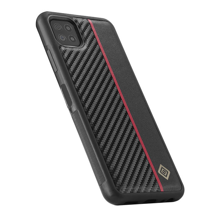 LC.IMEEKE Samsung Galaxy A22 5G Carbon Fiber Texture Phone Cover