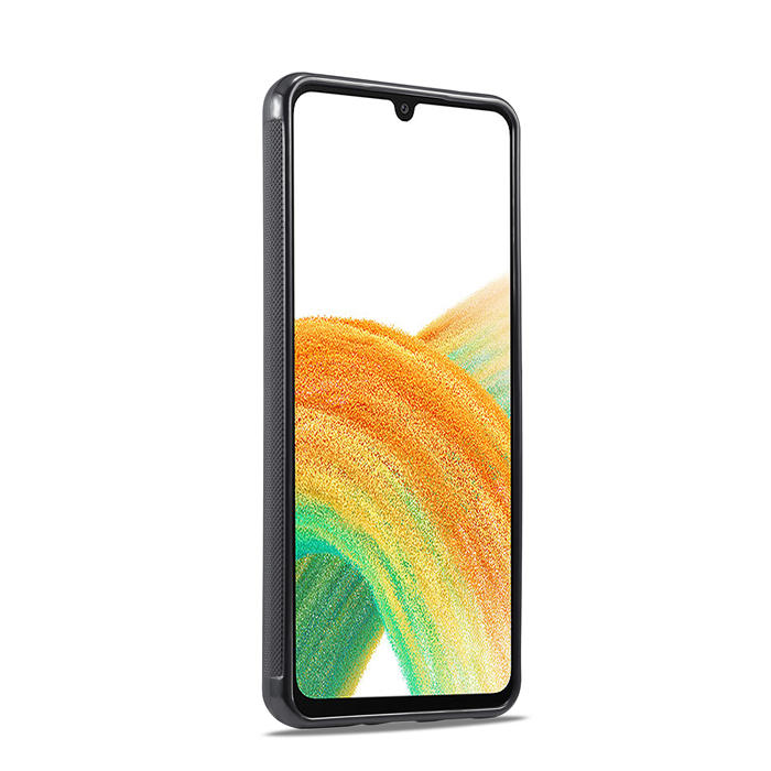 LC.IMEEKE Samsung Galaxy A23 Carbon Fiber Texture Phone Cover
