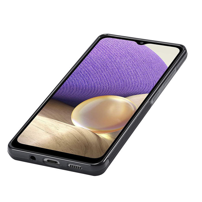 LC.IMEEKE Samsung Galaxy A32 5G Carbon Fiber Texture Phone Cover