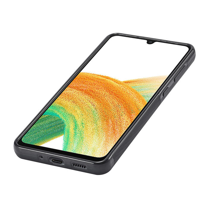LC.IMEEKE Samsung Galaxy A33 5G Carbon Fiber Texture Phone Cover