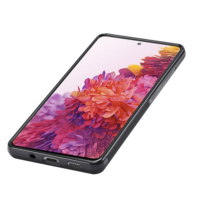 LC.IMEEKE Samsung Galaxy S20 FE Carbon Fiber Texture Phone Cover