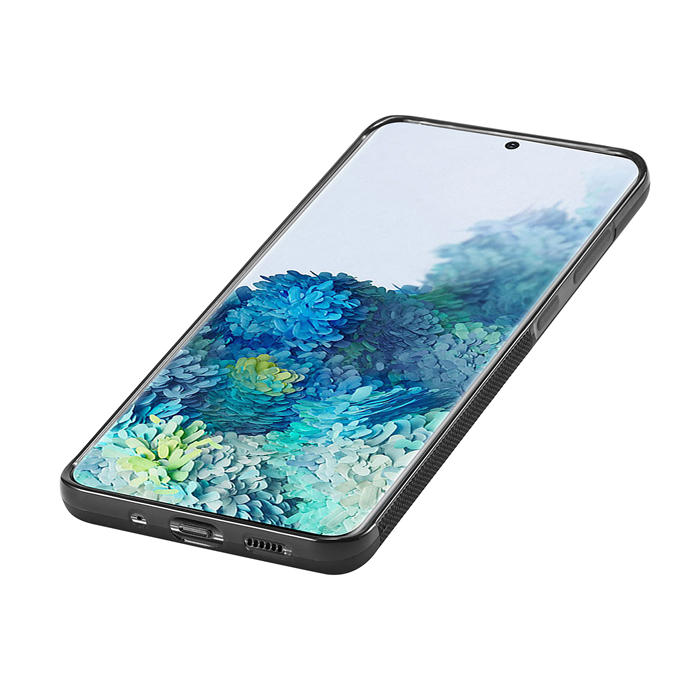 LC.IMEEKE Samsung Galaxy S20 Plus Carbon Fiber Texture Phone Cover