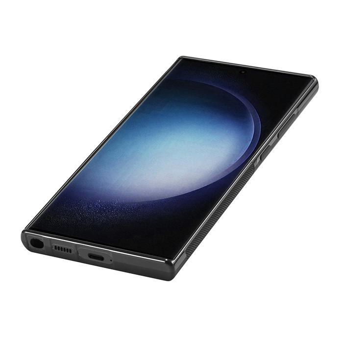 LC.IMEEKE Samsung Galaxy S22 Ultra Carbon Fiber Texture Phone Cover