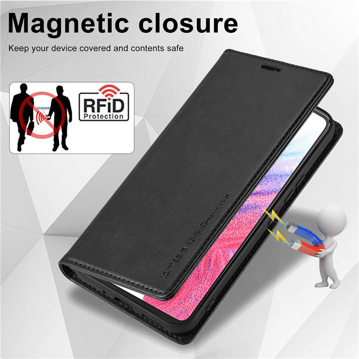 LC.IMEEKE Samsung Galaxy S23 FE Wallet Magnetic Case