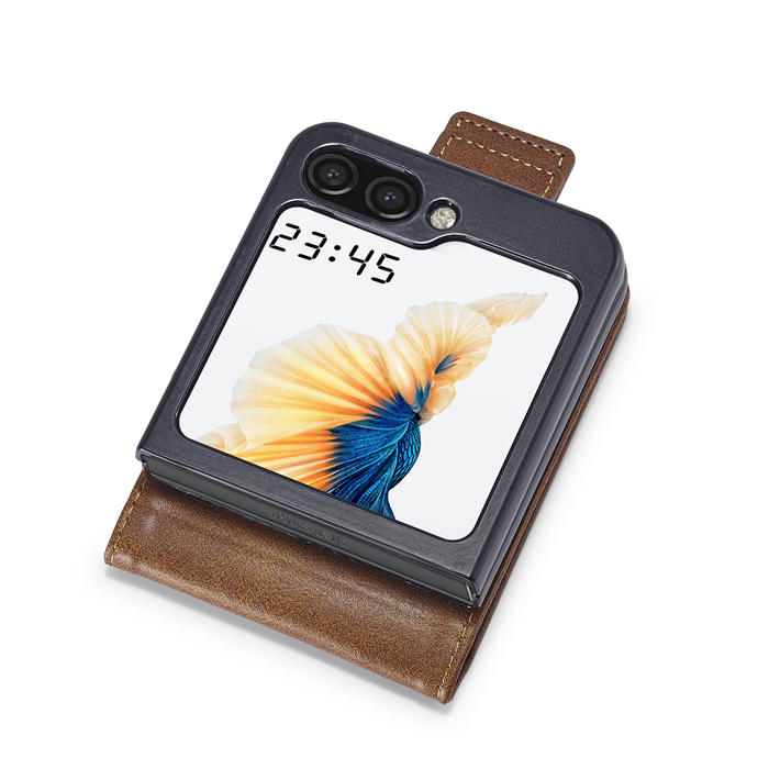 LC.IMEEKE Samsung Galaxy Z Flip5 5G Wallet Case