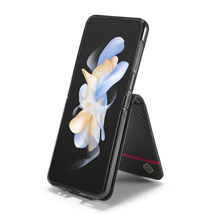LC.IMEEKE Samsung Galaxy Z Flip5 Carbon Fiber Texture Cover
