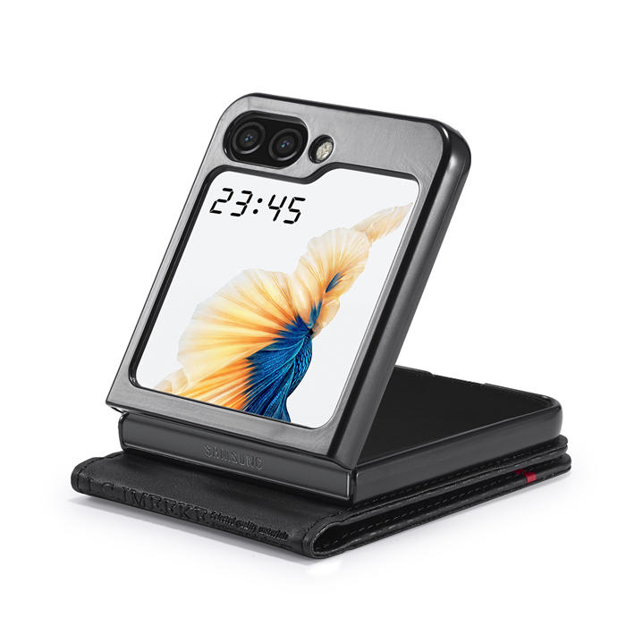 LC.IMEEKE Samsung Galaxy Z Flip5 Carbon Fiber Texture Cover