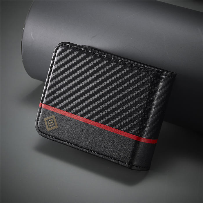 LC.IMEEKE Samsung Galaxy Z Flip5 Carbon Fiber Texture Cover