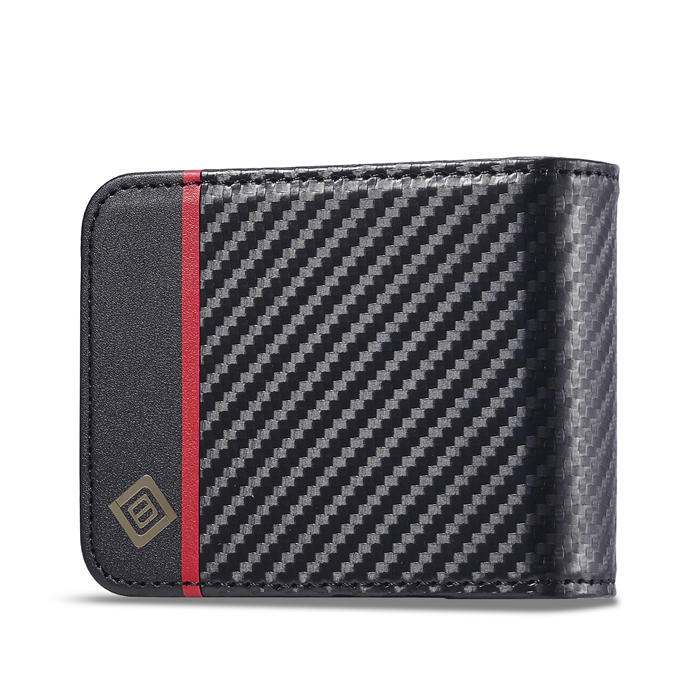 LC.IMEEKE Samsung Galaxy Z Flip5 Carbon Fiber Texture Cover