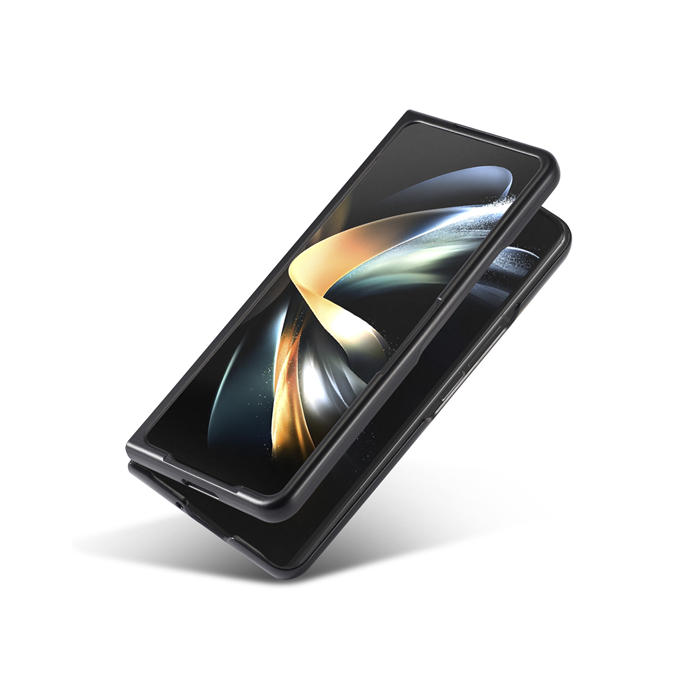 LC.IMEEKE Samsung Galaxy Z Fold5 Carbon Fiber Texture Cover 