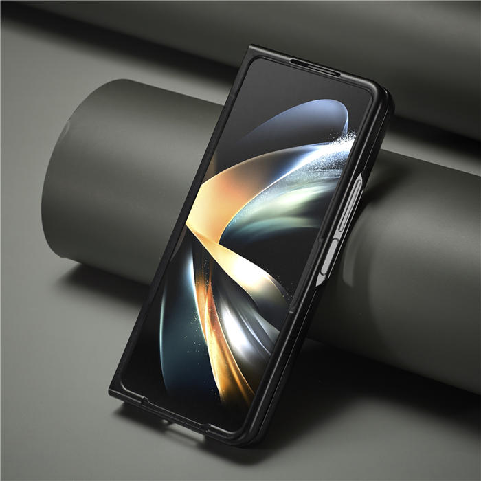 LC.IMEEKE Samsung Galaxy Z Fold5 Carbon Fiber Texture Cover 