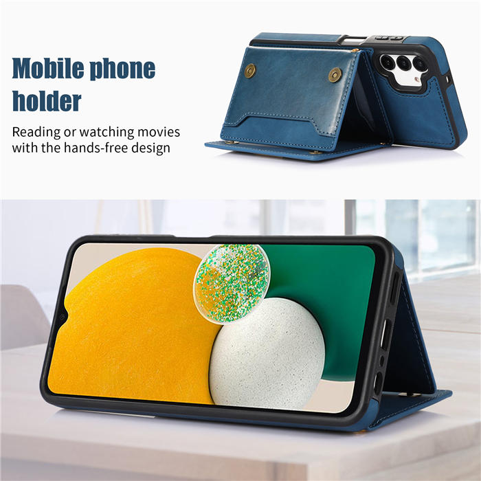 Bling Crossbody Bag Wallet Samsung Galaxy A13 5G Case with Lanyard Strap