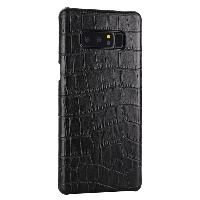 Samsung Galaxy Note 8 Genuine Leather Embossed Crocodile Back Cover Case