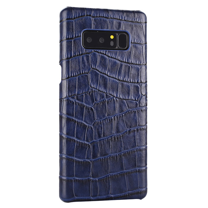 Samsung Galaxy Note 8 Genuine Leather Embossed Crocodile Back Cover Case