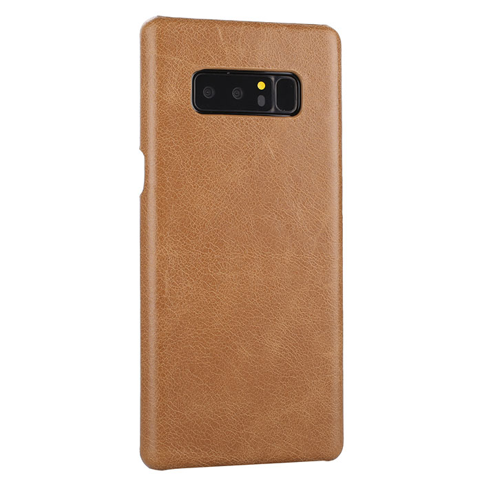 Samsung Galaxy Note 8 Genuine Leather Matte Back Cover Case