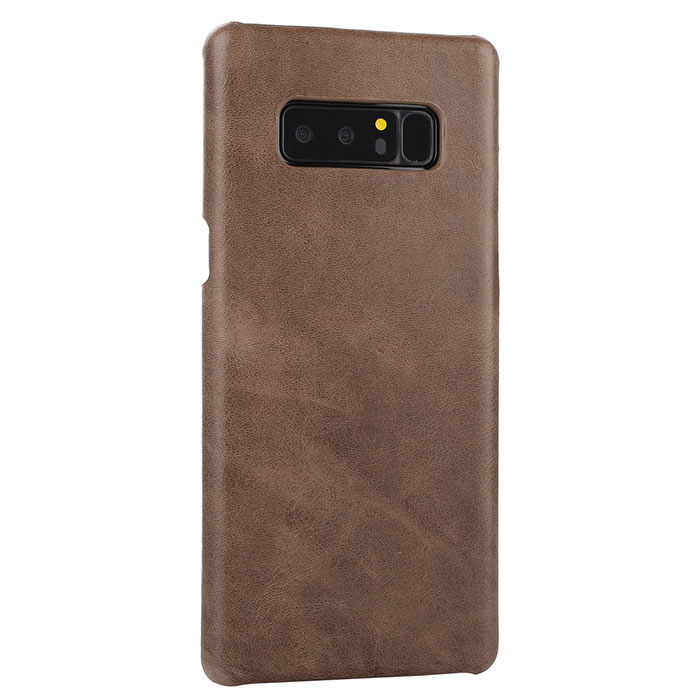 Samsung Galaxy Note 8 Genuine Leather Matte Back Cover Case