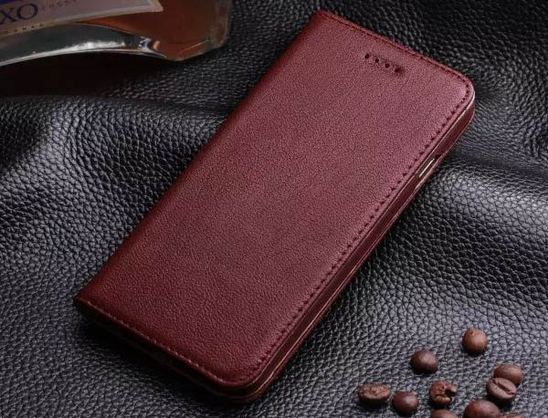 Tree Pattern Genuine Leather Casual Stand Case For iPhone 6S Plus/6 Plus