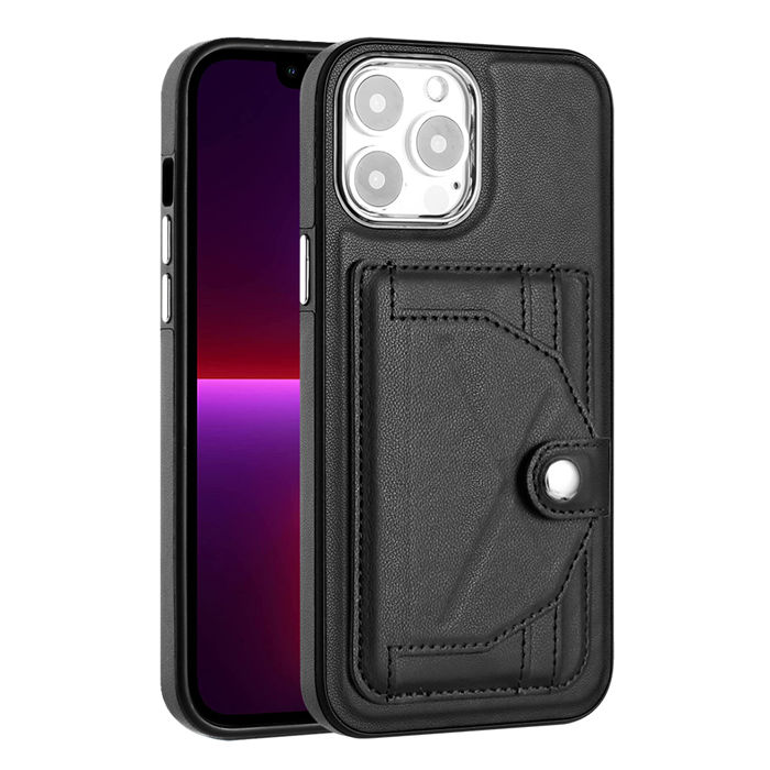 Silm Wallet Design Kickstand Card Holder Phone Case