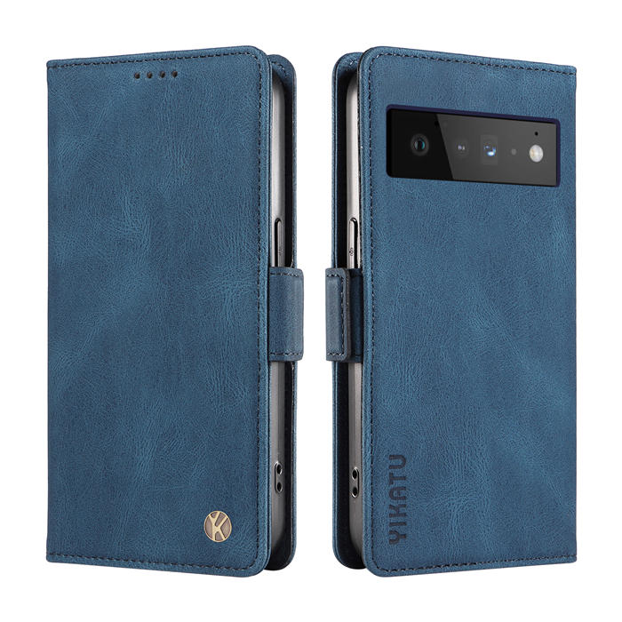 YIKATU Google Pixel 6 Pro Wallet Kickstand Case