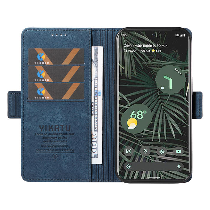 YIKATU Google Pixel 6 Pro Wallet Kickstand Case