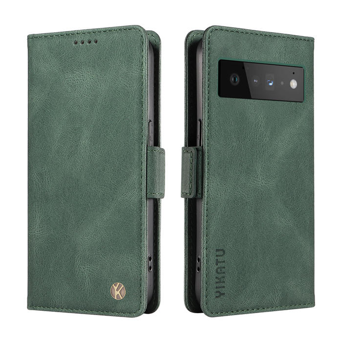 YIKATU Google Pixel 6 Pro Wallet Kickstand Case