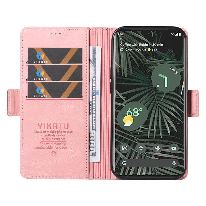 YIKATU Google Pixel 6 Pro Wallet Kickstand Case