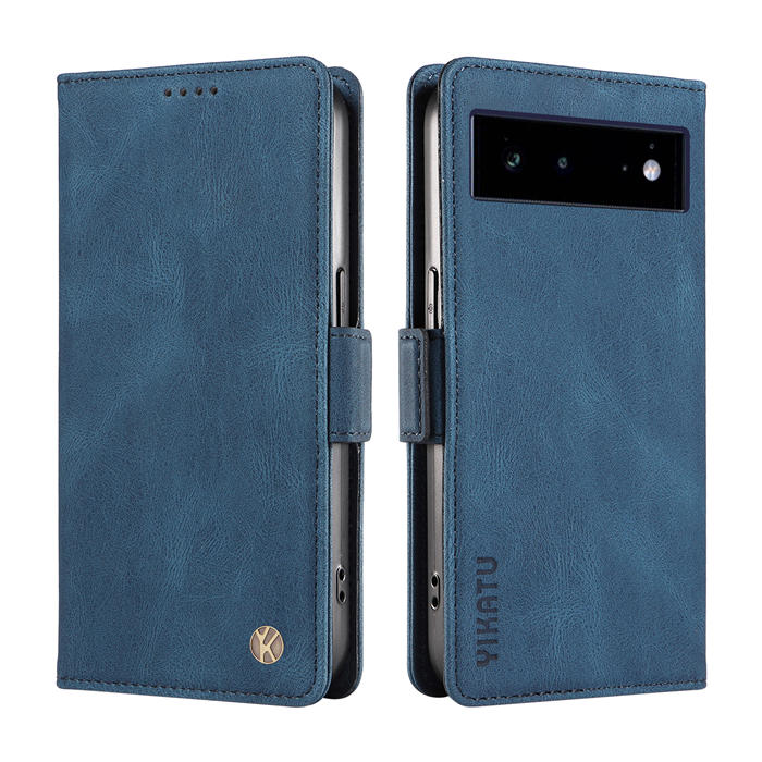 YIKATU Google Pixel 6 Wallet Kickstand Case