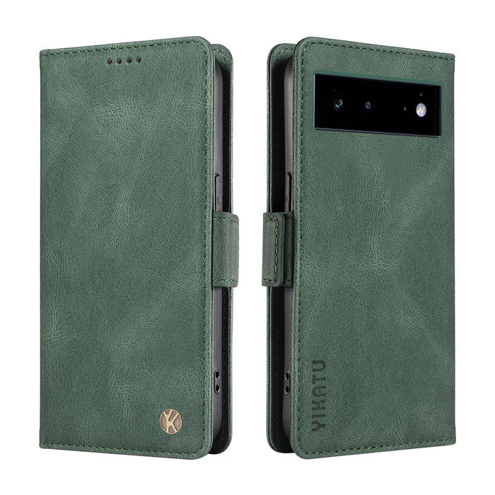 YIKATU Google Pixel 6 Wallet Kickstand Case