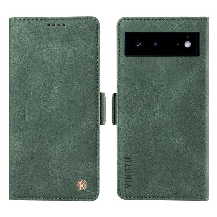 YIKATU Google Pixel 6 Wallet Kickstand Case