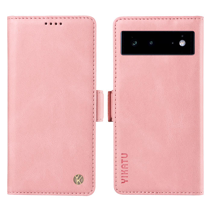 YIKATU Google Pixel 6 Wallet Kickstand Case