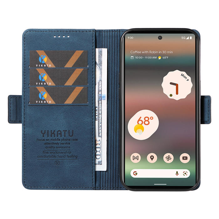 YIKATU Google Pixel 6A Wallet Kickstand Case