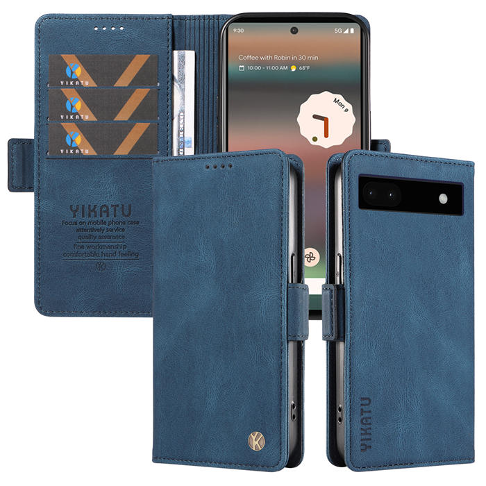 YIKATU Google Pixel 6A Wallet Kickstand Case