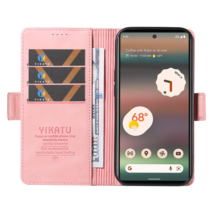 YIKATU Google Pixel 6A Wallet Kickstand Case