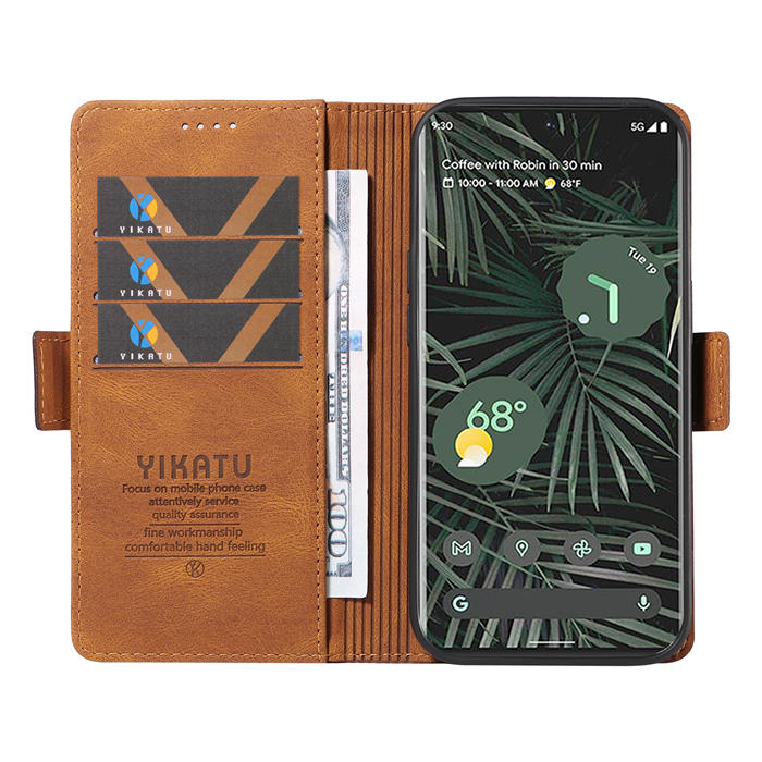 YIKATU Google Pixel 7 Pro Wallet Kickstand Case