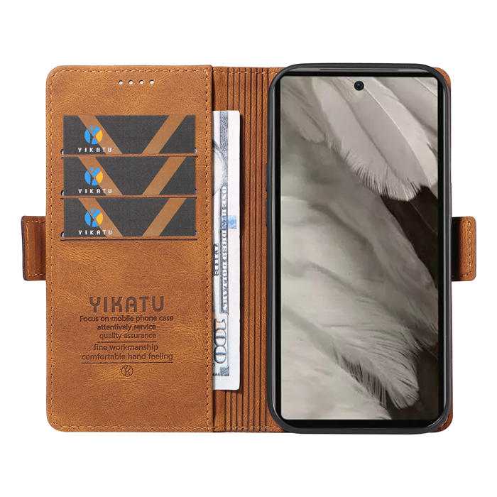 YIKATU Google Pixel 7A Wallet Kickstand Case