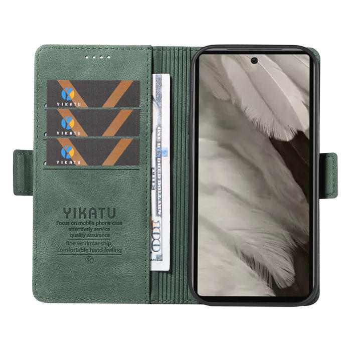 YIKATU Google Pixel 7A Wallet Kickstand Case