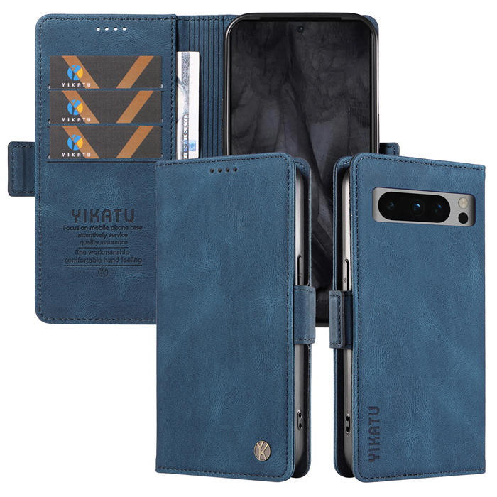 YIKATU Google Pixel 8 Pro Wallet Kickstand Case